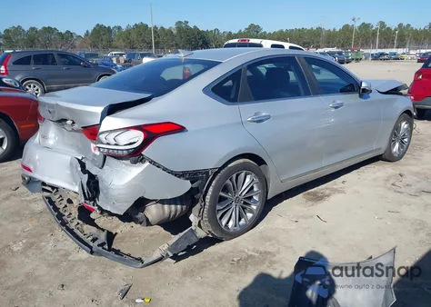 2017 Genesis G80 3.8 из США, поврежденный, VIN KMHGN4JE5HU173613